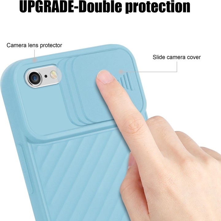 Actual product image Cadorabo TPU cover with camera protection (Apple iPhone 6)