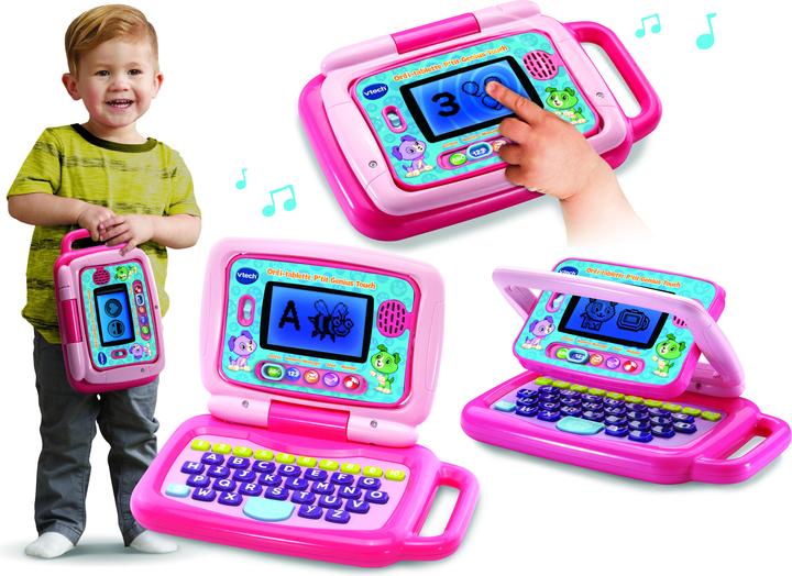 Produktbild VTech Ordi-tablette P'tit Genius Touch mauve (Französisch)
