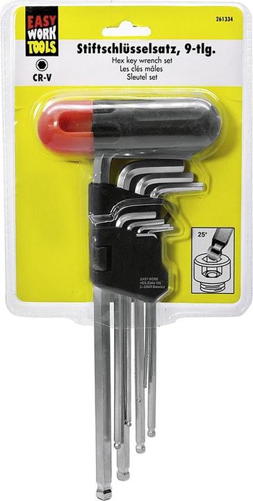 Produktbild Easy Work Sechskant-Stiftschlüsselsatz