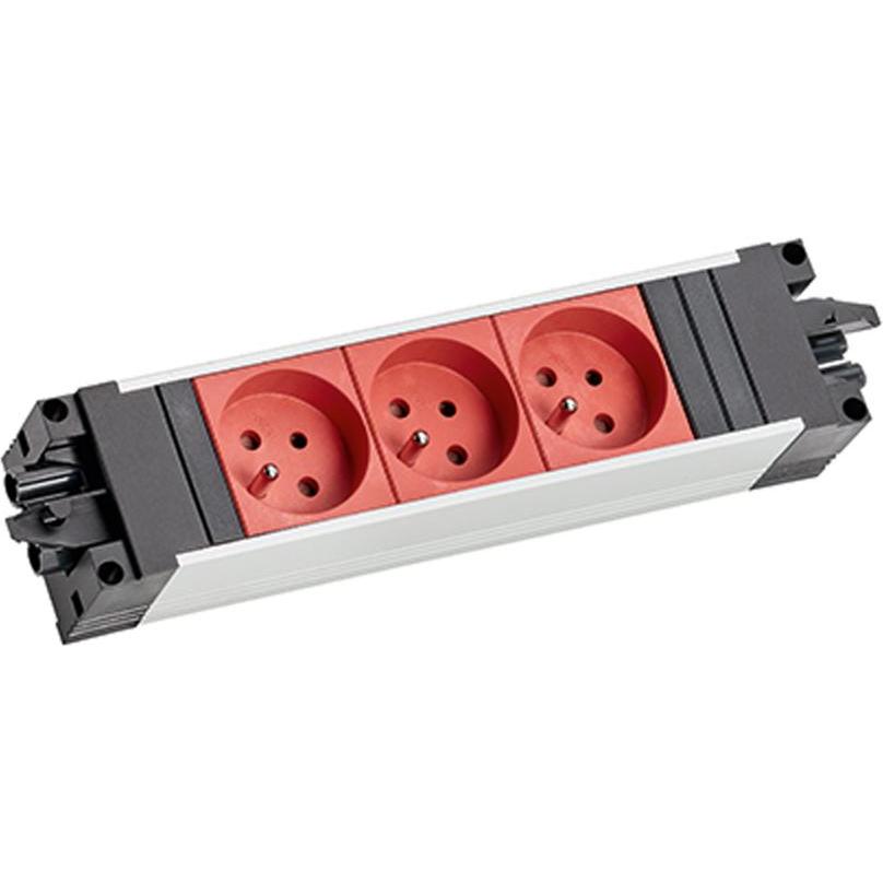 Bachmann, Steckdosenleiste, Multiple socket outlets (3 x, CEE 7/5, CEE 7/3)
