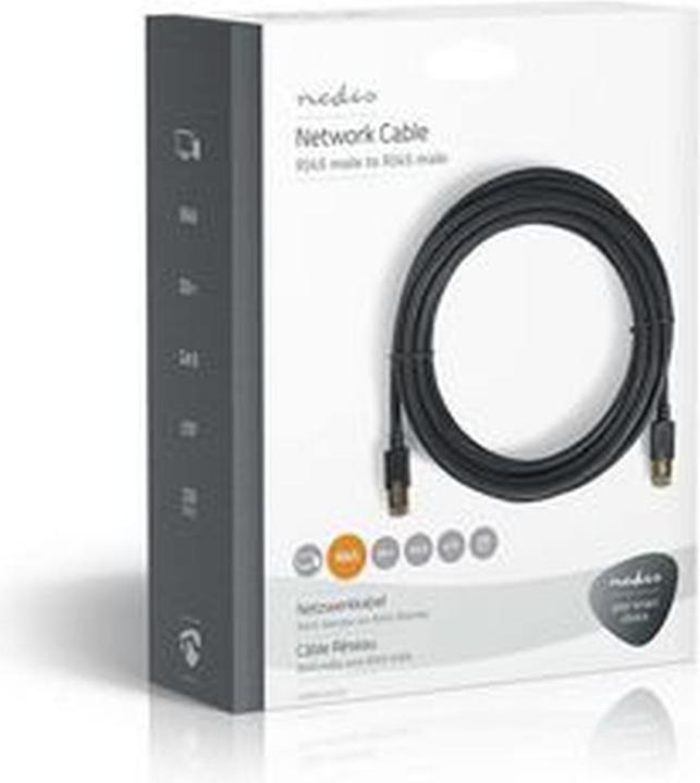 Actual product image Nedis Cat 6 cable- RJ45 8P8C male-- F/UTP- 20.0 m- round- (F/UTP, CAT6, 20 m)