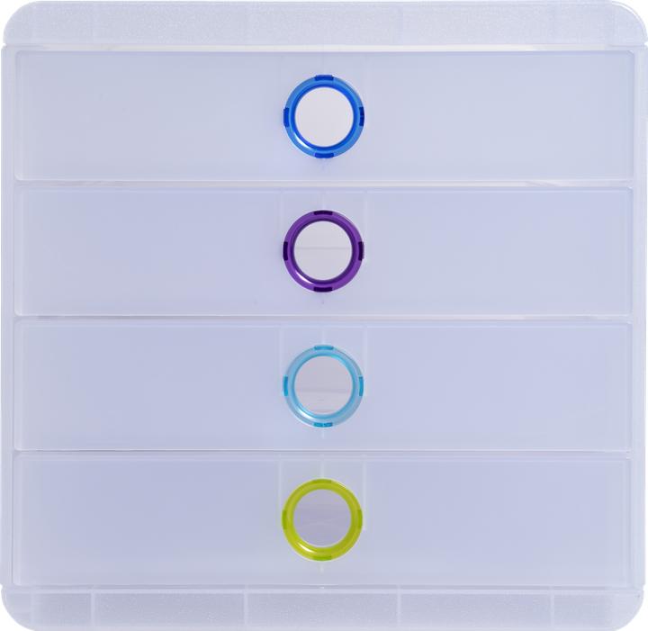 Produktbild Exacompta Schubladenbox Pop Box Chromaline (A4+)