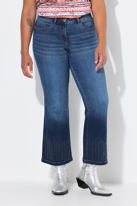 Actual product image Angel of Style Jeans with rhinestone hems and 5 pockets (48)