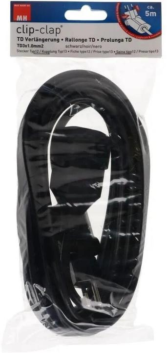 Image du produit Max Hauri clip-clap Rallonge TD H05VV-F3G1.0 (0.50 m, Type 13)