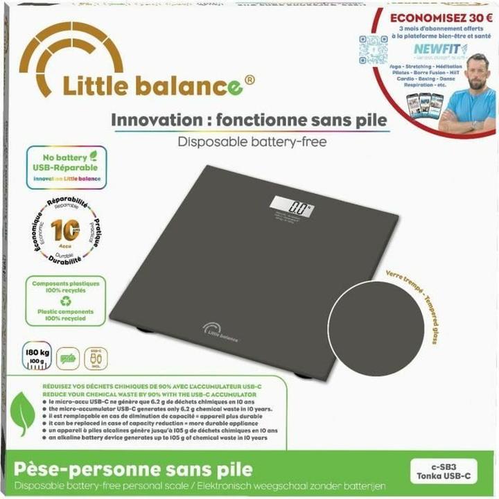 Productafbeelding Little Balance Digitale Personenwaage SB3 (180 kg)