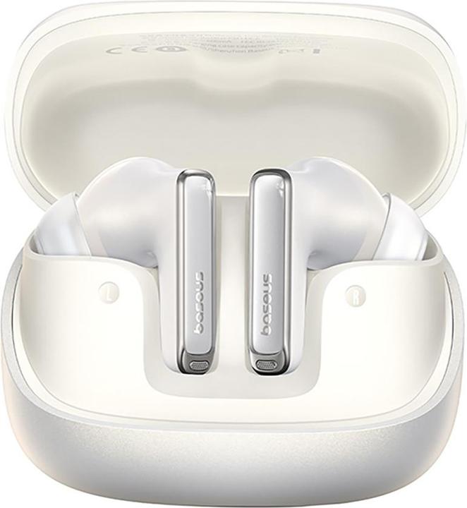 Actual product image Baseus Bowie M2s Ultra Moon White (ANC, 30 h, Wireless)