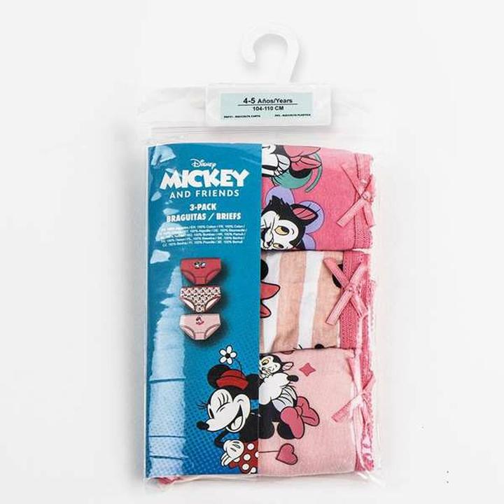 Image du produit Disney Ensemble de sous-vêtements pour filles 3 pièces Minnie (128, Lot de 3)