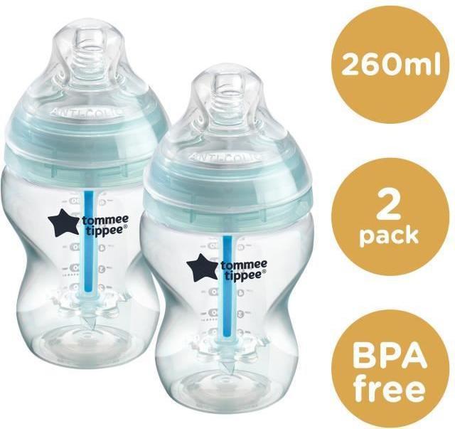Productafbeelding Tommee Tippee 225252 2 X 260 ML FLES. A/COL ADVANCED (260 ml)