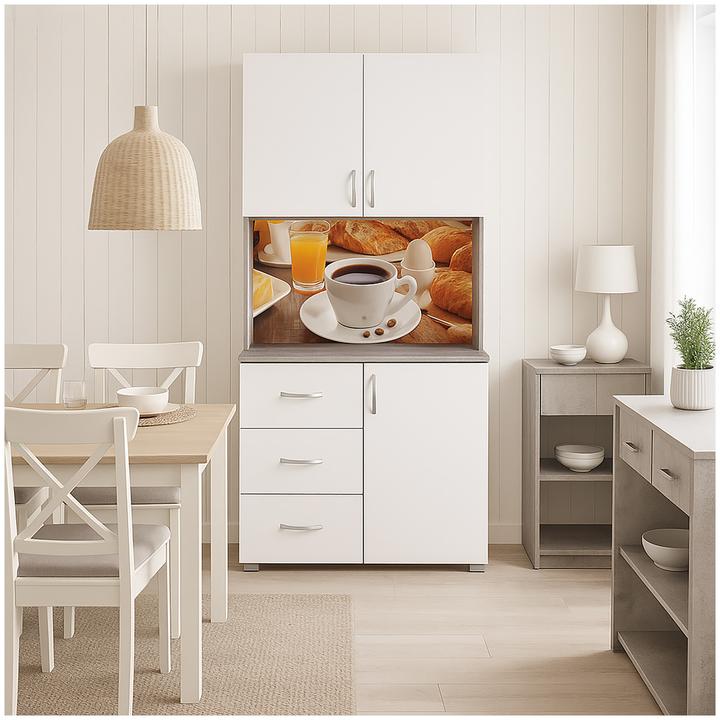 Produktbild HTI-Line Küchenbuffet (80 x 180 x 40 cm)