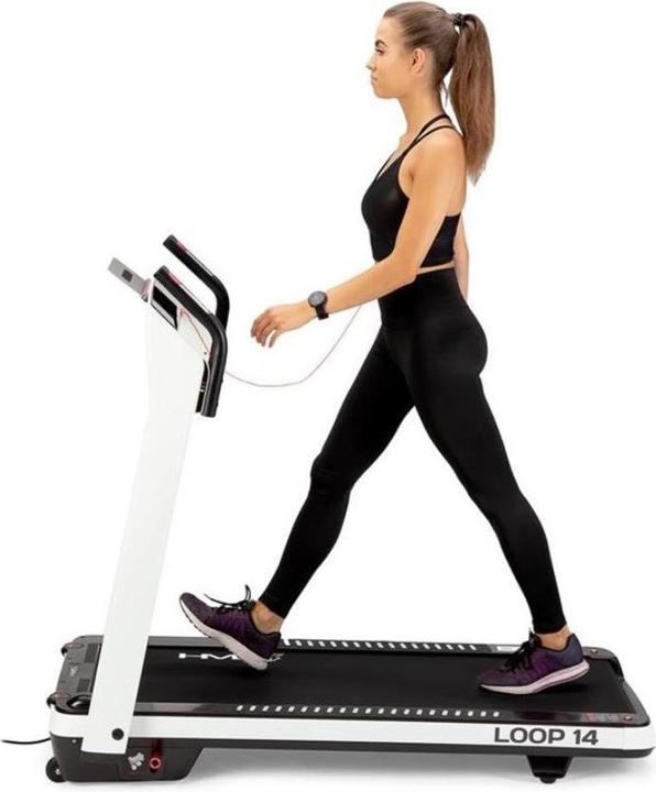 Actual product image HMS LOOP14 electric treadmill 1-14 km/h