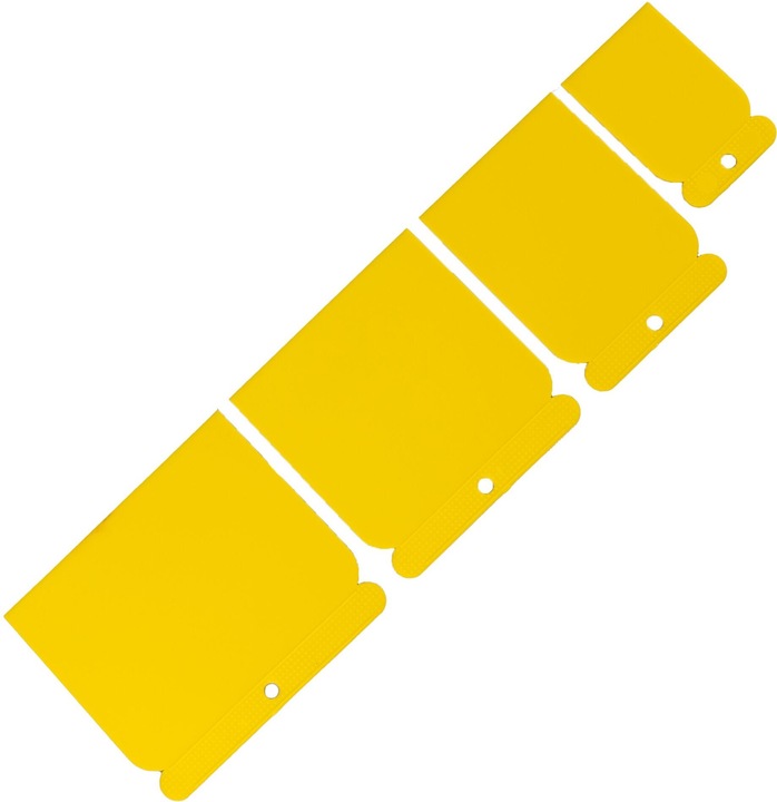 Actual product image technocraft Plastic spatula set, 4 pcs.
