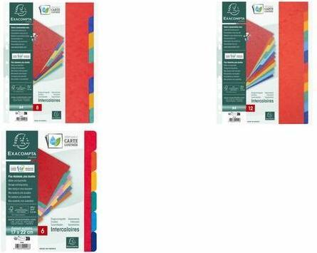 Energie-Label Exacompta Blanko-Register - Karton