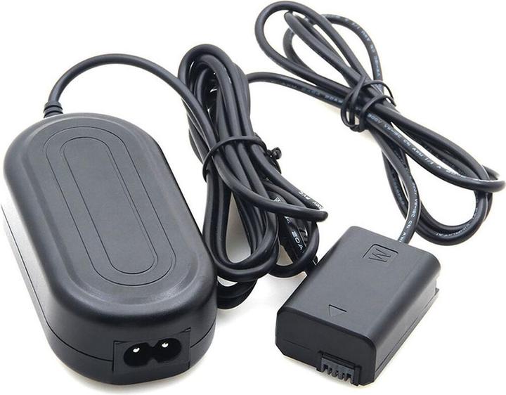 Actual product image Caruba Sony NP FW50 Full Decoding Dummy Battery + AC PW20 Power Adapter (US Standard) (Camera battery)