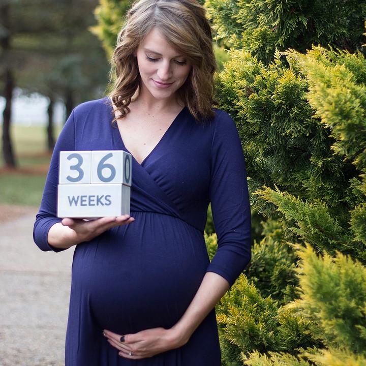 Actual product image Pearhead Age blocks