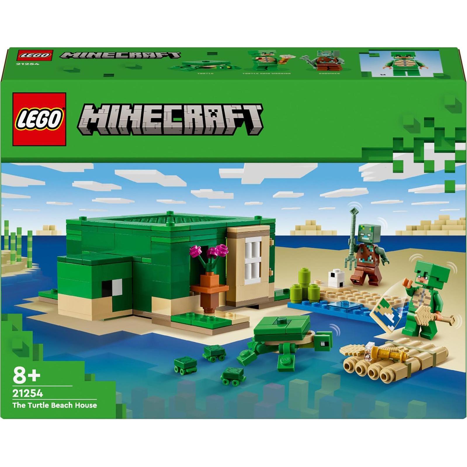 LEGO Das Schildkrötenstrandhaus (21254, LEGO Minecraft)