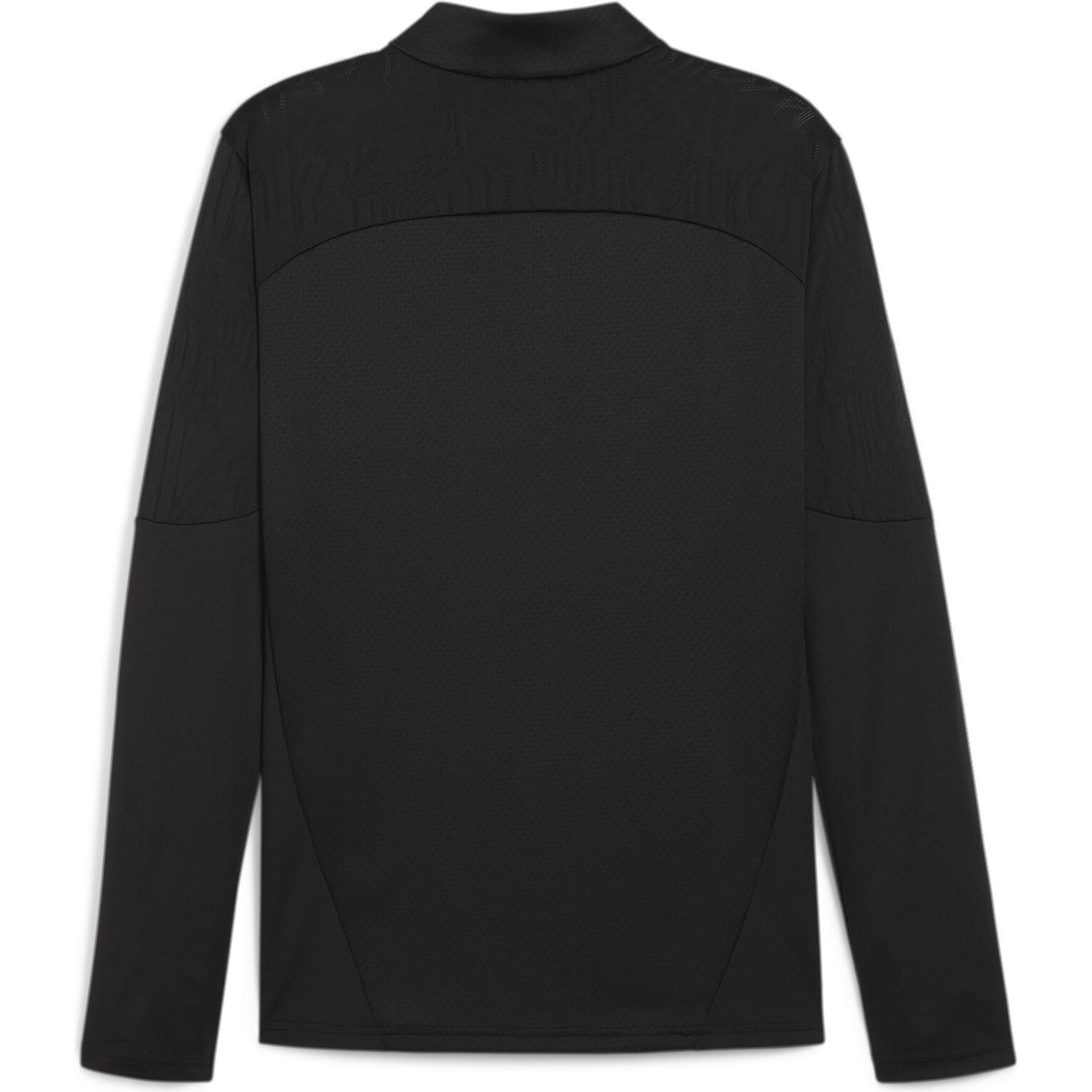 Thumbnail - Puma, Herren, Laufjacke, teamFINAL Training 1/4 Zip Top (XXL), Schwarz, XXL