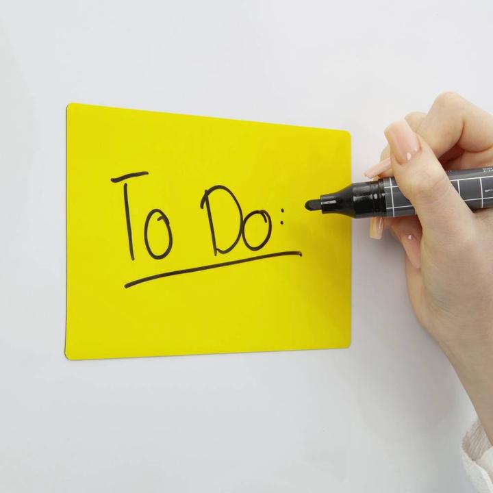 Produktbild Sigel Moderationskarten Magnetic Notes farbsortiert 10,0 x 15,0 cm, 25 St.