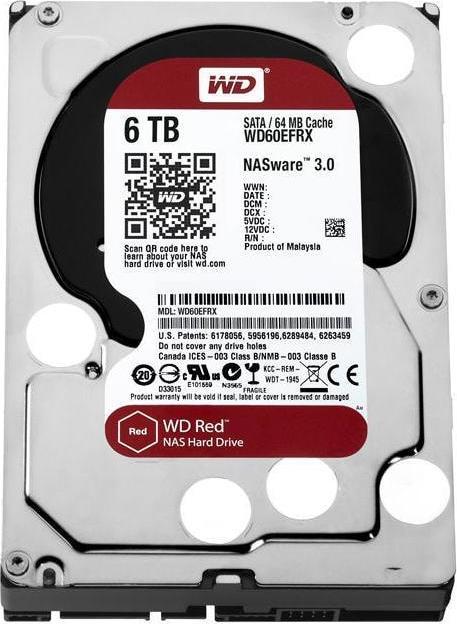 Actual product image WD Red Plus (6 TB, 3.5", CMR)