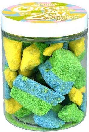Actual product image Bomb Cosmetics BombCosmetics Bath Rocks Unce Upon A Zest (Bath pearls)