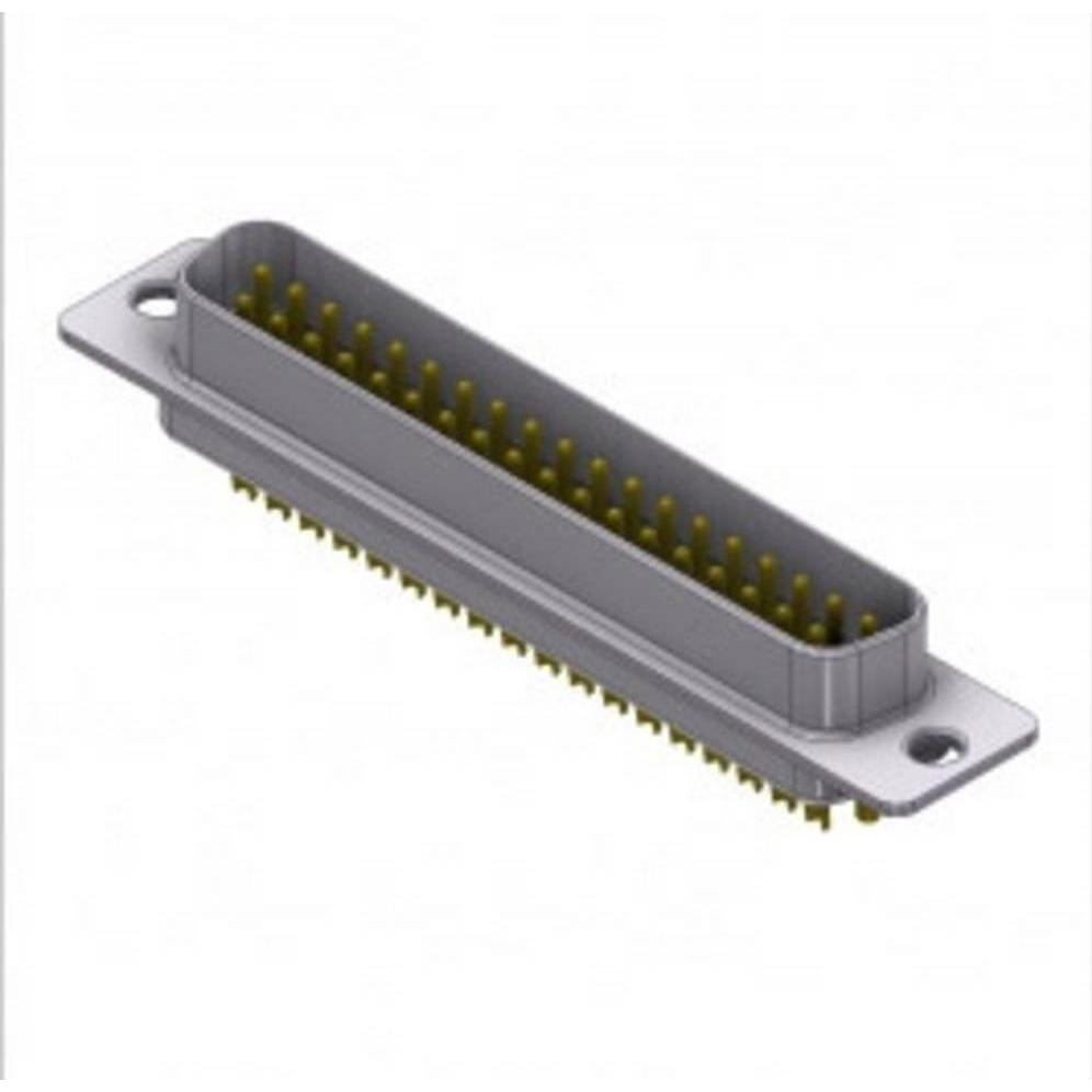 Deltron Connectors DT 37 PZ/2 D-SUB Stecker 180 ° Polzahl (num): 37 Lötkelch 1, Elektronikkabel + Stecker, Weiss