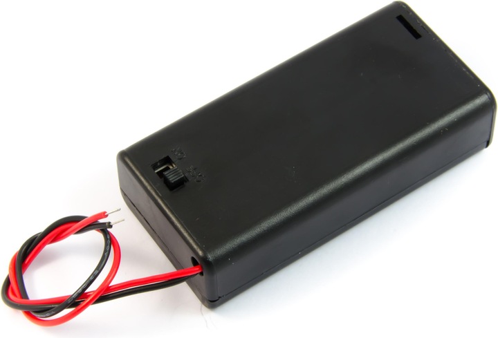 Immagine prodotto Purecrea Vano batteria / porta batteria 2xAA con cavo di collegamento e interruttore
