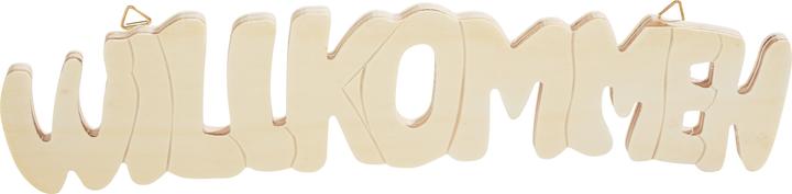 Immagine prodotto VBS Scritta in legno "Welcome", 30 x 0,8 x 7 cm