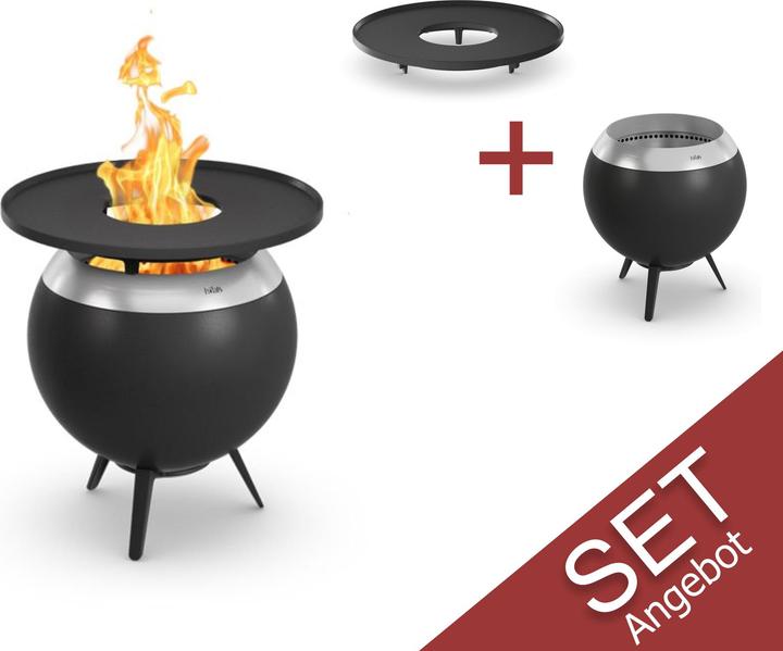 Image du produit Höfats MOON 45 Set Plancha Grille bas