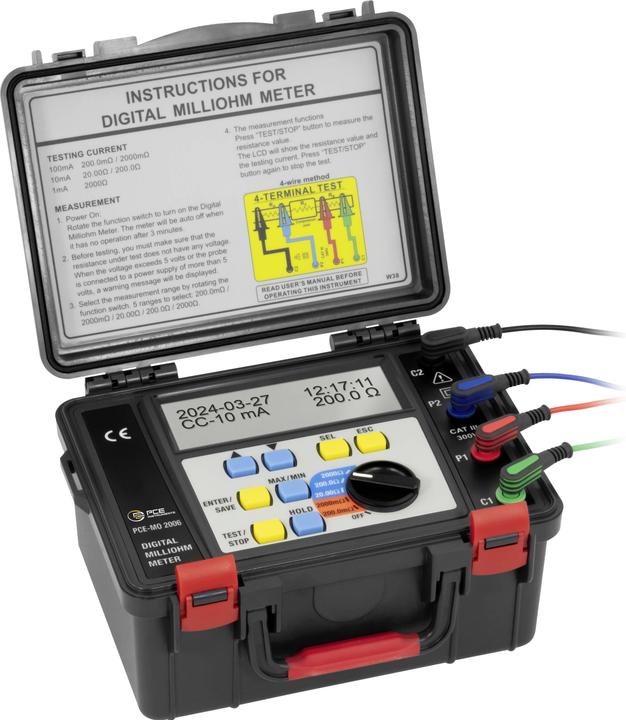 Actual product image PCE Instruments Ohmmeter