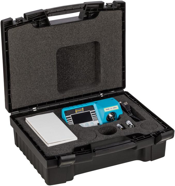 Produktbild HAZET Drehmoment-Prüfgerät ∙ elektronisch ∙ 1,5 - 30 Nm 7903E ∙ Nm min-max: 1.5 - 30 Nm ∙ Sechskant… (3/8", 1/4", 1.50 Nm, 30 Nm)