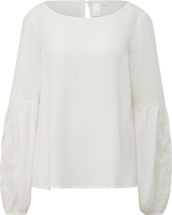 Produktbild s.Oliver Bluse Viskose-Bluse mit Crêpestruktur (44)