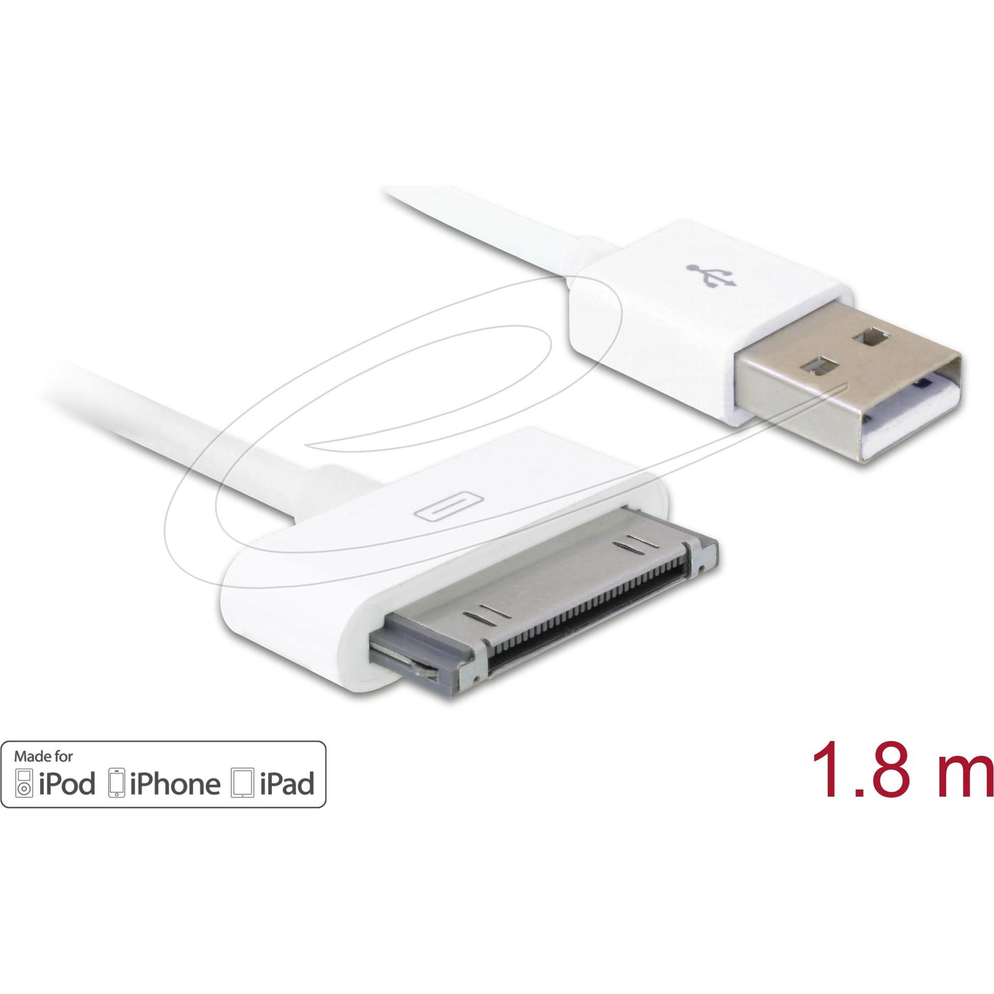 Delock Cavo dati e ricarica 3G USB (1.80 m, USB 2.0), Cavo USB
