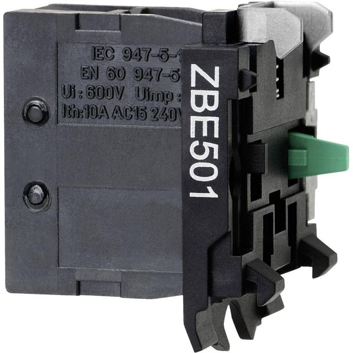 Actual product image Schneider Electric Auxiliary switch block 1S, single for ZBE501