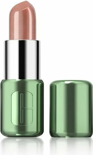 Actual product image Clinique Pop Longwear Lipstick Shine Bare Pop