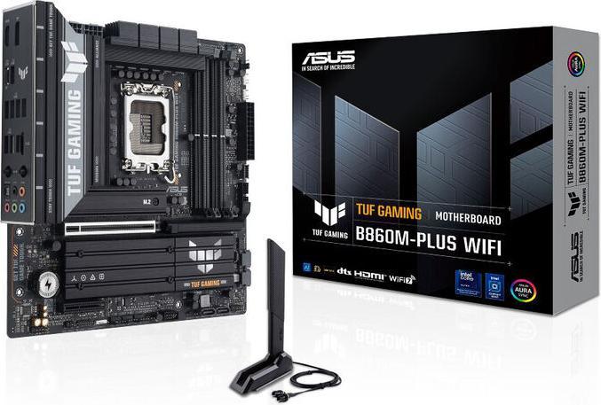 Produktbild ASUS TUF GAMING B860M-PLUS WIFI (LGA 1851, Intel B860, mATX)