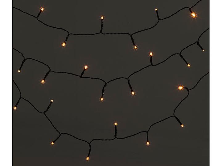 Produktbild Lunartec LED-Lichterkette mit 100 LEDs, Timer, Batterie, warmweiss, 10 m, IP44 (10 m)