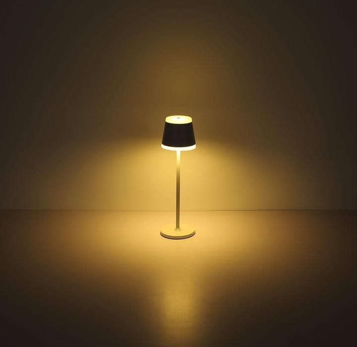 Produktbild Globo Tischleuchte Ridley I grau matt LED (350 lm)