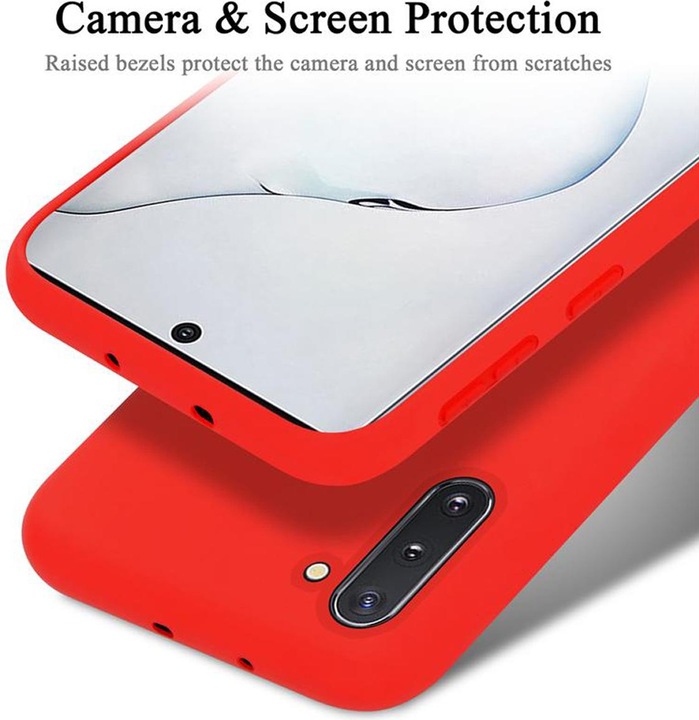 Produktbild Cadorabo TPU Liquid Silicone Case Cover (Samsung Galaxy Note 10)