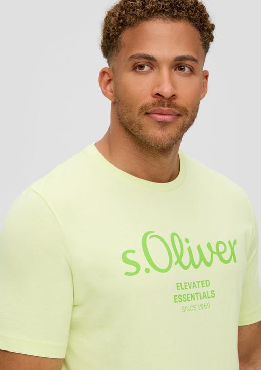 Image du produit S.Oliver T-Shirt T-Shirt aus Baumwolle mit Logo-Print (XXL)