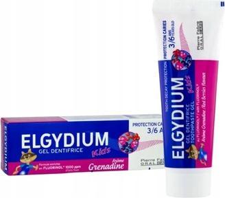 Immagine prodotto Elgydium Gel dentifricio per bambini Fluorinol Protect+ per la protezione dalla carie al gusto di banana 2-6 (50 ml)