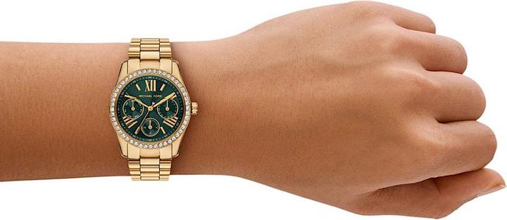 Image du produit Michael Kors Lexington Lux Day Date Gold/GrÃ¼n (33 mm)