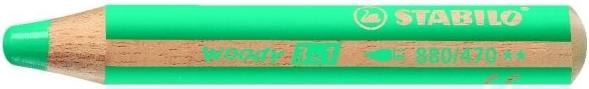 Actual product image STABILO woody 3 in 1 coloured pencil (Turquoise, 1 x)