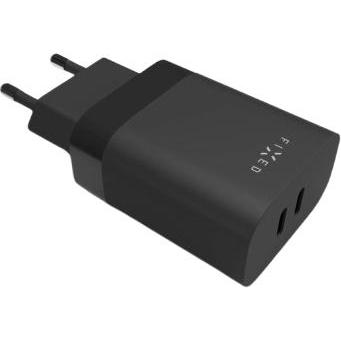 Fixed FIXC35-2C-BK (35 W), USB Ladegerät, Schwarz
