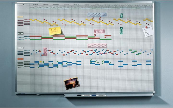 Image du produit Legamaster LEGAMASTE Planning annuel Professional 7-404300 100x150cm pour 75 pers/objets (150 x 100 cm)