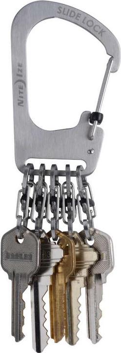 Actual product image Nite Ize SlideLock Stainless Steel + 5 x Micro Rifle (KCK-11-R3)