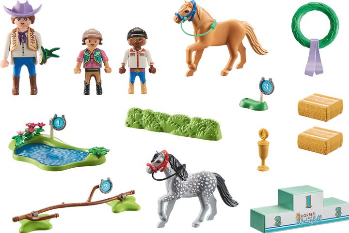Produktbild Playmobil Ponyturnier (71495, Playmobil Horses of Waterfall)