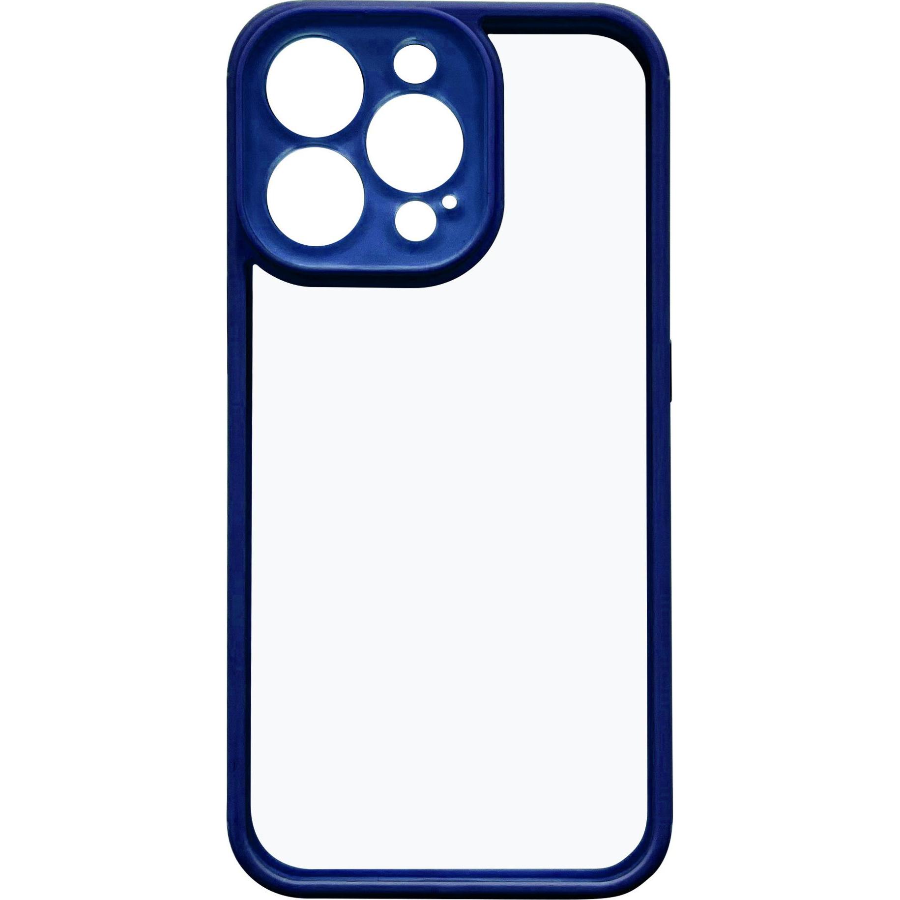 Peter Jäckel FUN CAMERA PROTECT COVER OPTIMA für Apple iPhone 14 Dark Blue (Apple iPhone 14), Smartphone Hülle, Blau