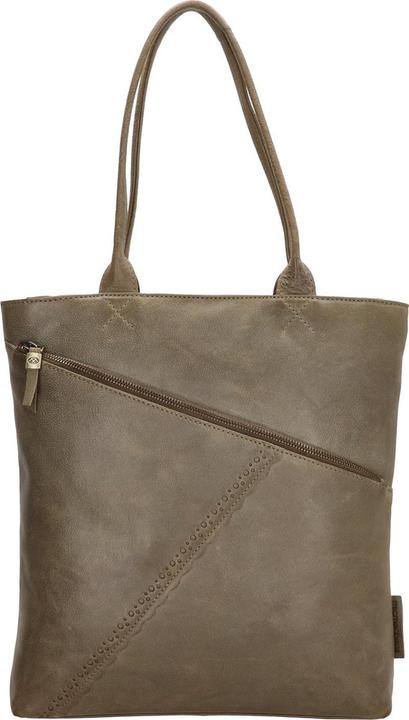 Micmacbags Marrakech Shopper - Olivengrün - 100% Leder