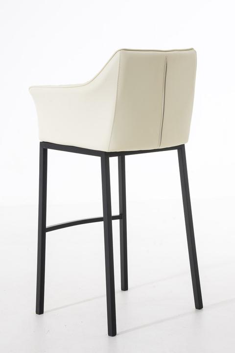 Actual product image CLP Barstool Damaso B with 4-leg frame, cream