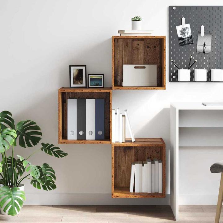 Actual product image vidaXL Wandschrank (37 x 37 x 37 cm)