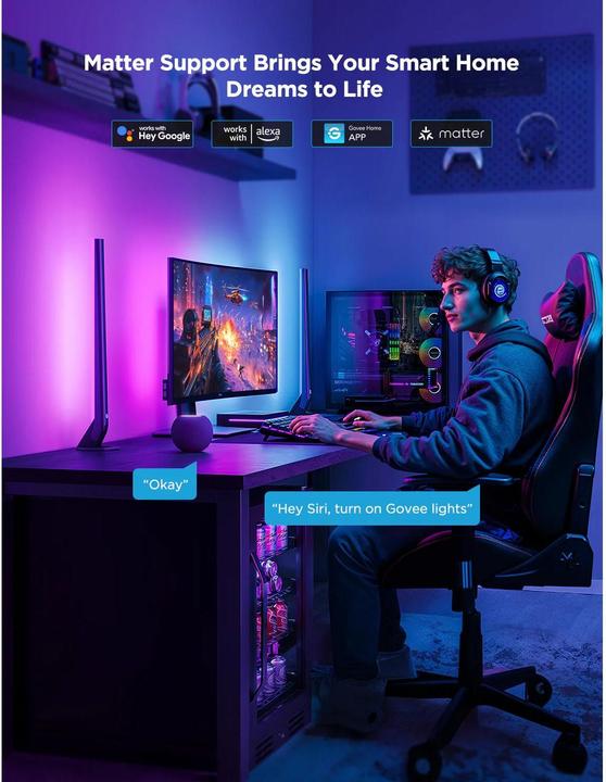 Produktbild Govee AI Sync Box 2 - 27-34 inch PC